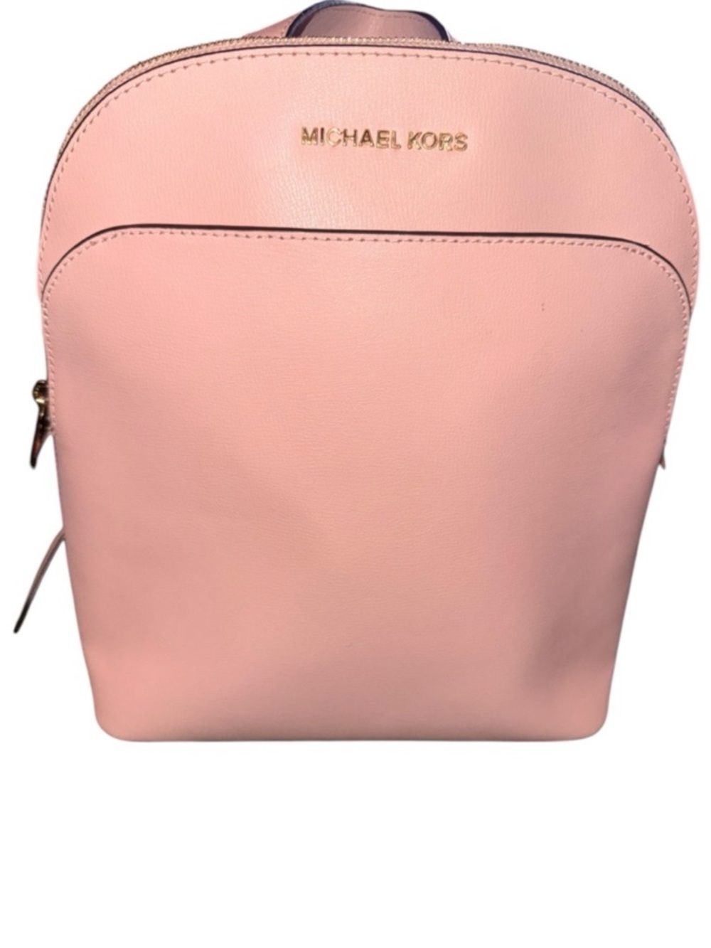 🌸✨NWOT MICHAEL KORS Emmy Leather Dome Backpack -Bloom Pink 🌸✨